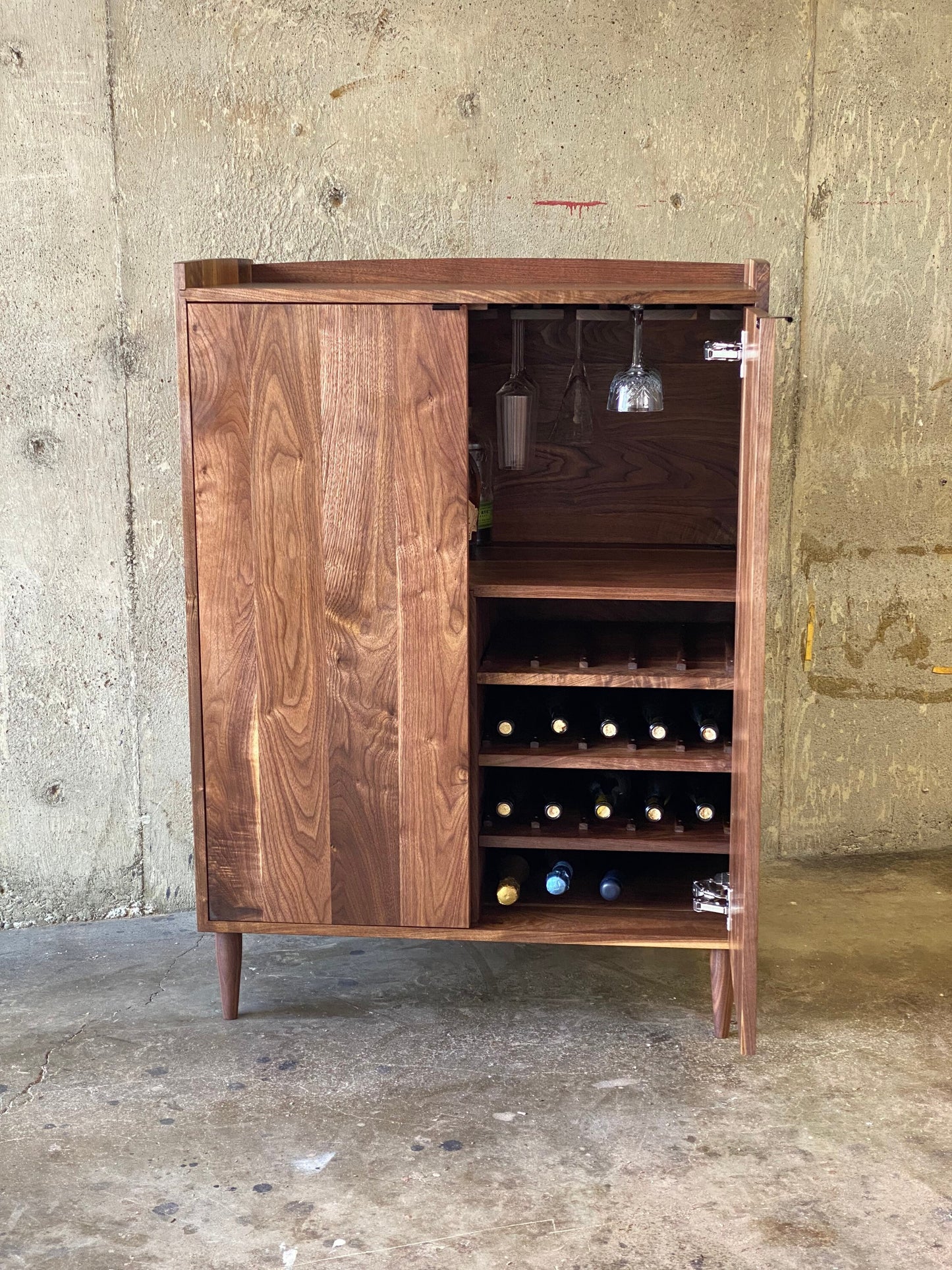 the “Tall” Shenandoah Liquor & Wine Cabinet